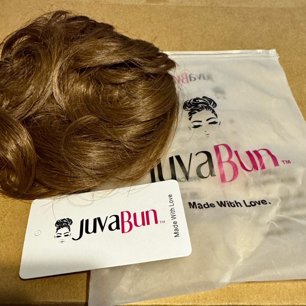 Brown Hair Bun Extension